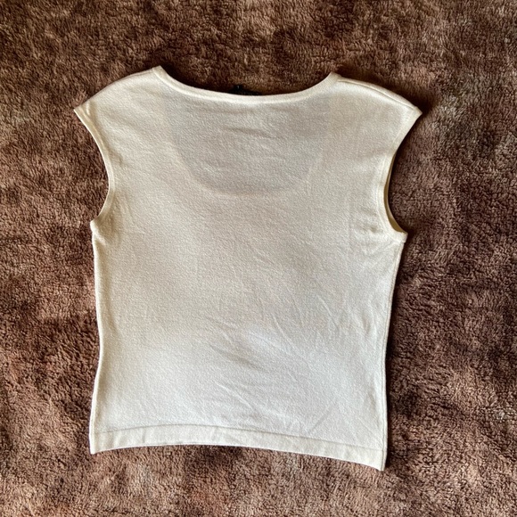 BCBG Basic Cap Sleeve Tee - Picture 2 of 2